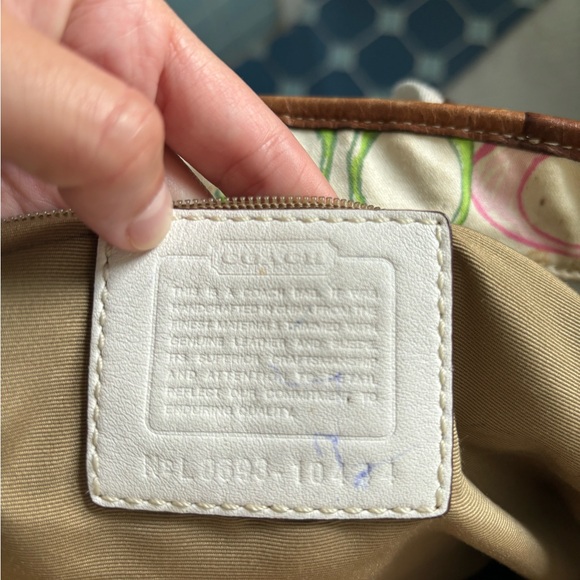 Coach Patchwork multicolor bag - Picture 12 of 15